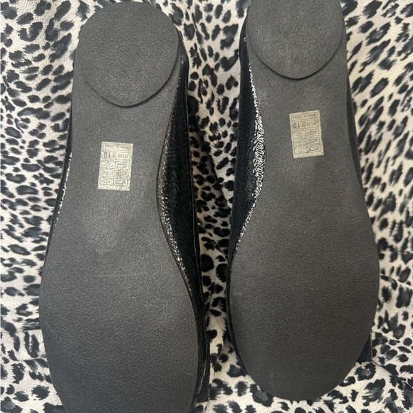 Blowfish Malibu Black Flats with Purple Insole Open-Toe - Picture 5 of 5